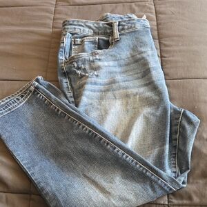 Time and Tru High-Rise Skinny Jeans in Blue